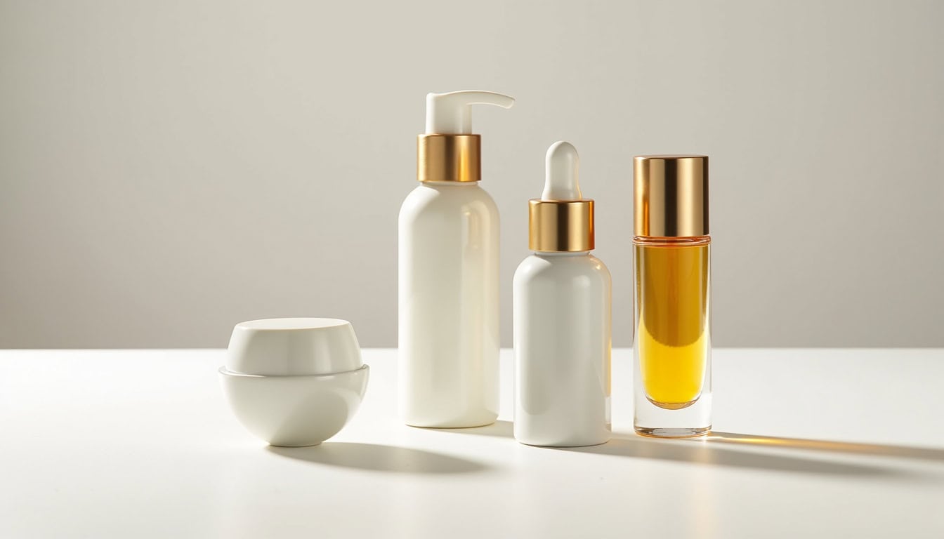 Récupération de flacons et pots cosmétiques usagés en région Nord.