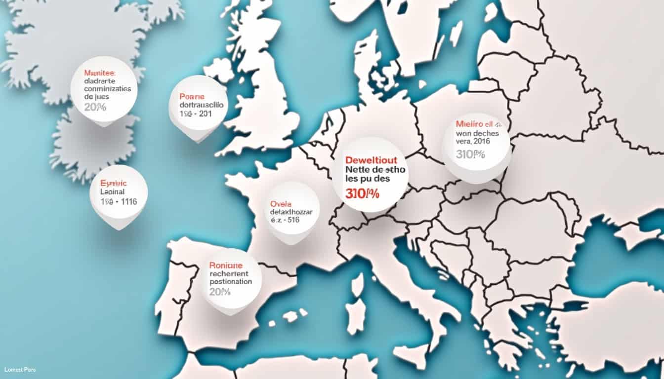 Carte interactive des enseignes partenaires Emrys La Carte en 2026 avec zones géographiques et catégories: alimentation, carburant, loisirs, voyages