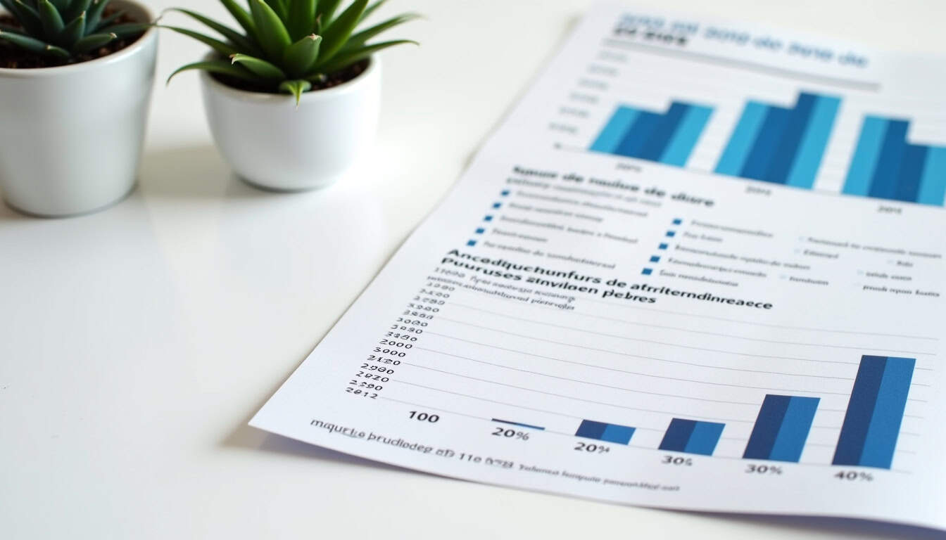 Comparaison visuelle entre la structure de revenus d