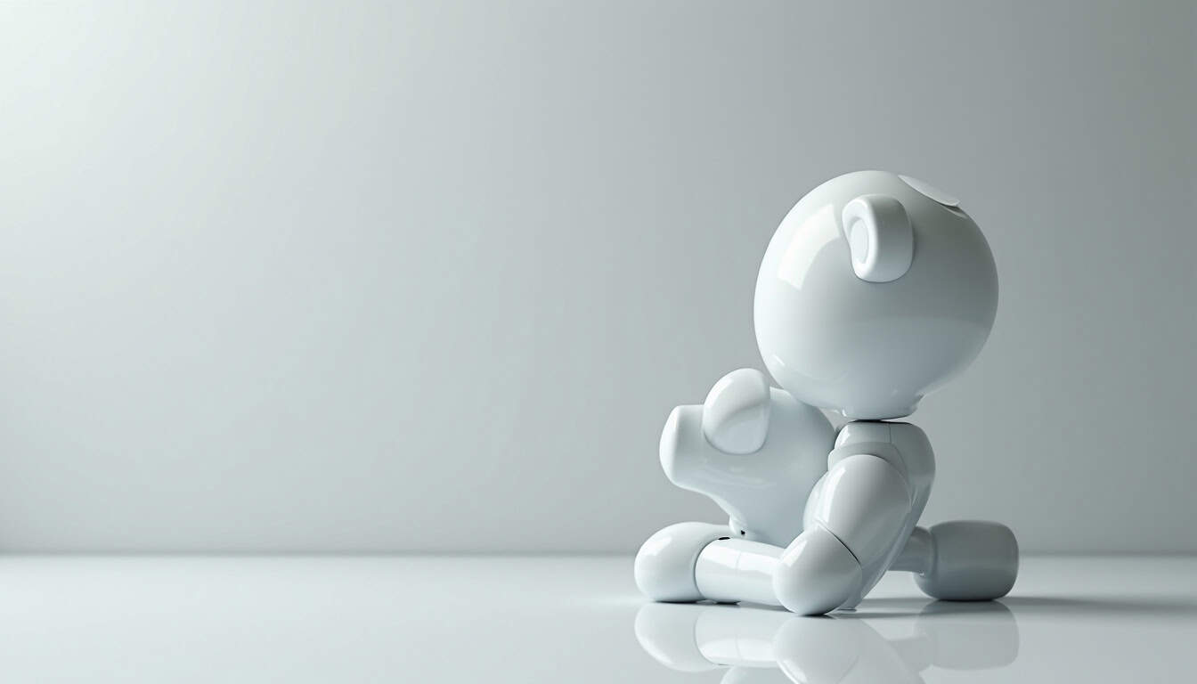 Robot épaviste en action pour enlèvement de voitures.