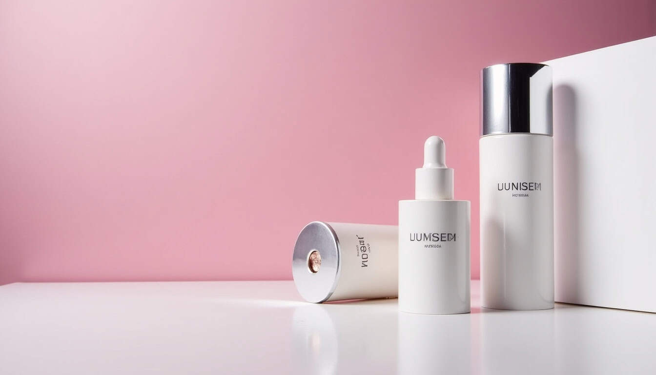 Flacons de produits de beauté et cosmétiques recyclés, gestion déchets auto gratuite.