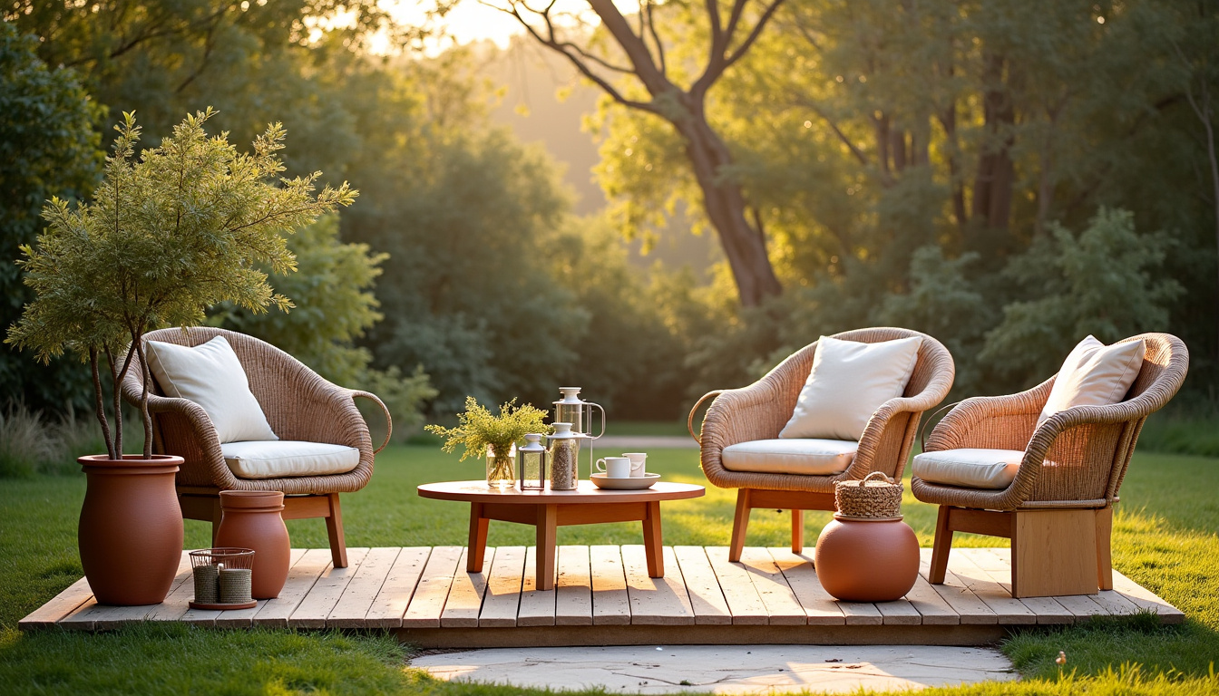 Exposition des produits de la collection Plein Air de La Foir