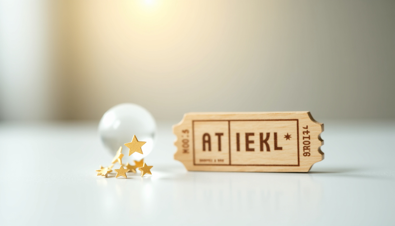 Affiche annonçant le prochain tirage de l