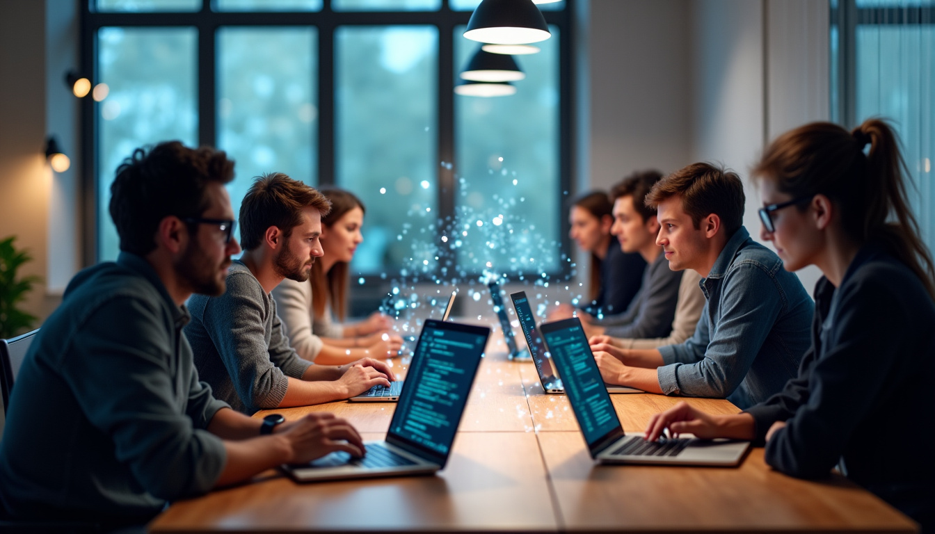 Équipe de développeurs d