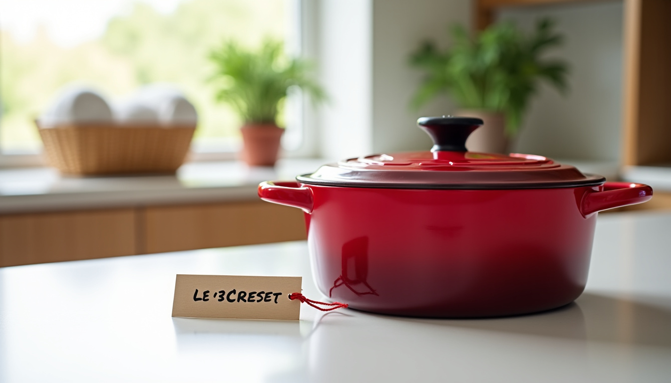 Exemple d’un code promo Le Creuset affiché sur un site de réduction en 2026