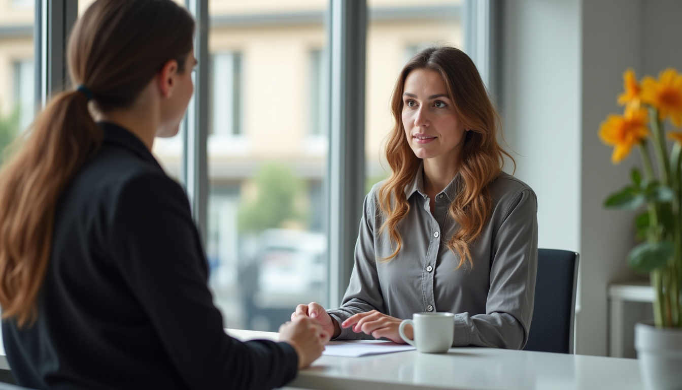 Femme demandant un acte de décès à l