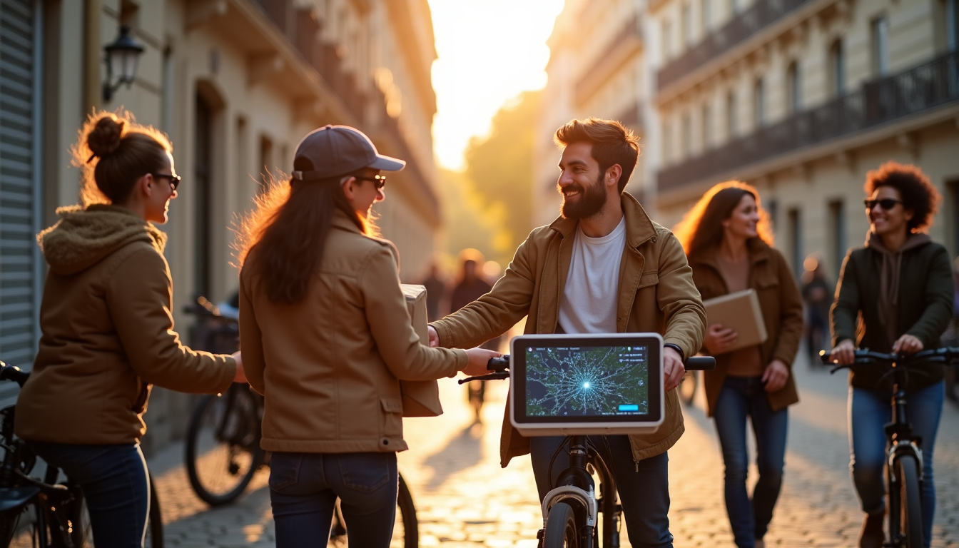 Paris adopte le réseau de livraisons collaboratives en 2026