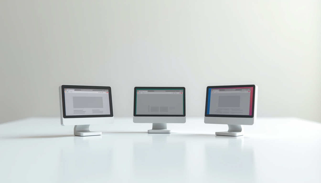 Comparaison visuelle des interfaces de Infogreffe, Pappers et Societe.com
