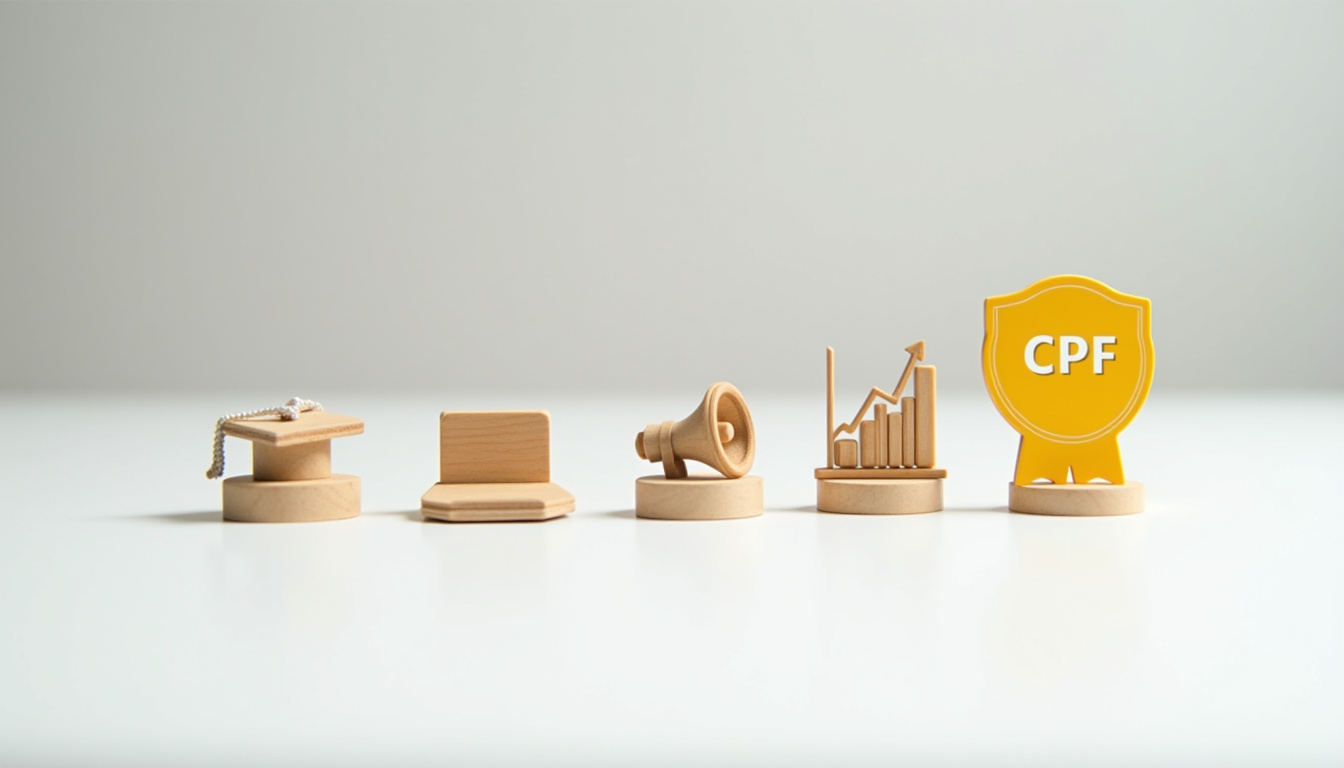 Tableau comparatif entre différentes formations marketing éligibles au CPF