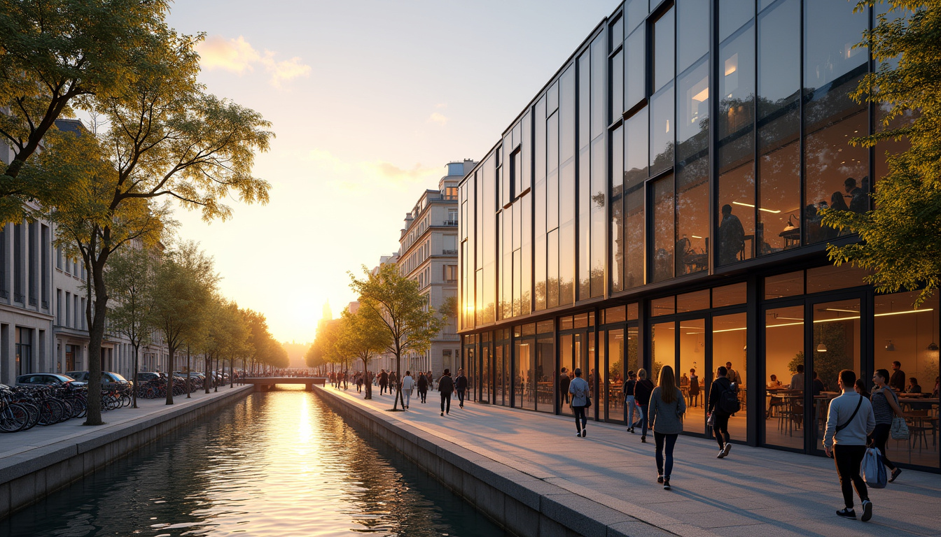 Vue extérieure du campus Nexa Digital School au 44bis Quai de Jemmapes, Paris 10e